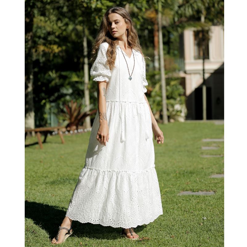 Vestido Feminino Noronha Elegancia E Conforto Para O Seu Dia A Dia